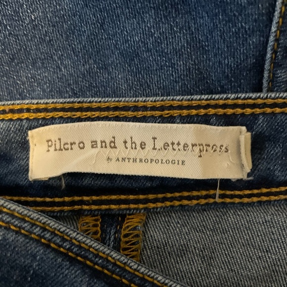 Pilcro & the Letterpress by Anthropologie High Rise Bootcut Jeans Size 28 - Picture 8 of 16